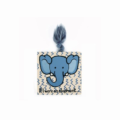 Jellycat If I Were An Elephant Board Books UK | 03459MEJC